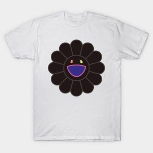 Black flower T-Shirt